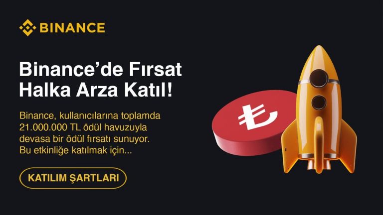 Binance ile Türkiye’deki Kullanıcılara 21 Milyon TL Değerinde Ödül