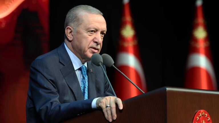 Cumhurbaşkanı Erdoğan konuşuyor