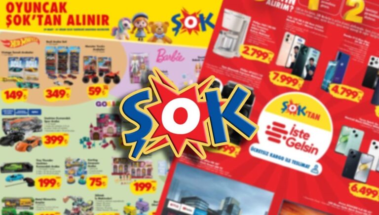 Şok Güncel Katalog 29 Mart – 1 Nisan: Barbie Bebekler Şok Piyasaları, Kutu Oyunu, Espresso Makinesi, Cep Telefonları Satışta – Son Dakikanın Ekonomik Haberleri