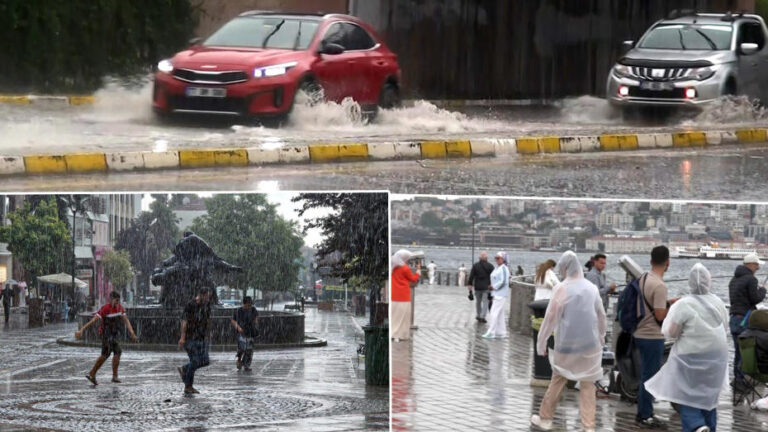 İstanbul’da Ani Sel ve Fırtına Uyarısı: Hava Hızla Soğuyacak ve Yağış Artacak